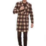 Luxury Checkered Over Coat