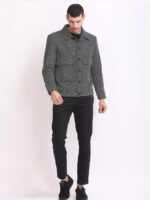 Black & White Bird Eye Fancy Jacket - Image 5